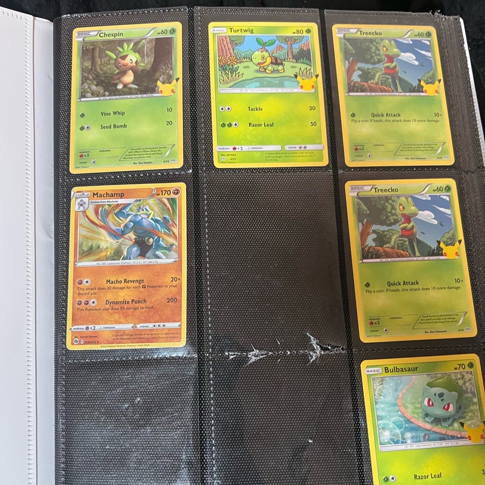 Pokemon cards with Baseball cards